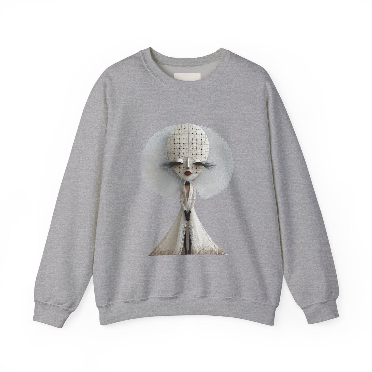 Afro Poodle Art Crewneck Sweatshirt