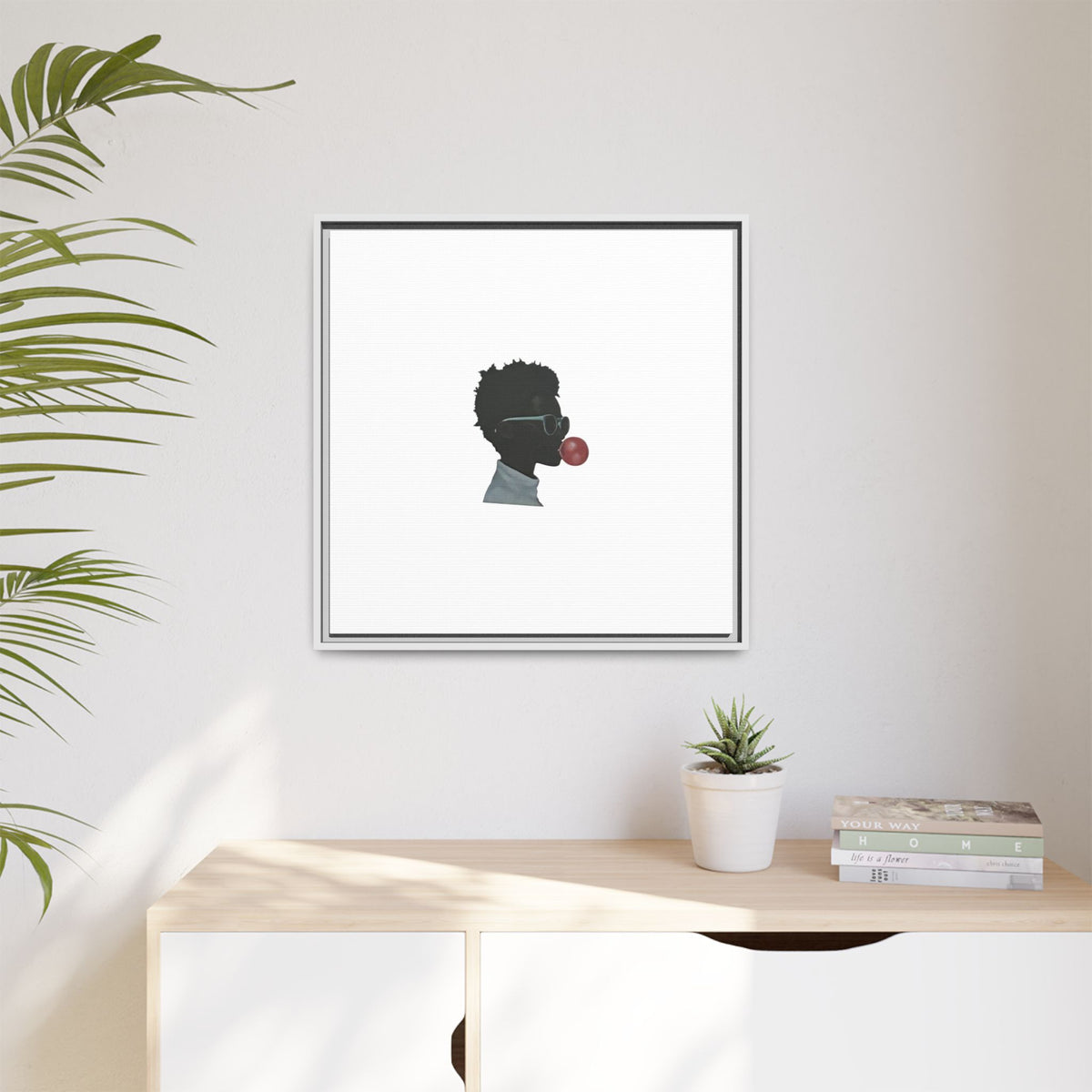 Matte Canvas, Framed (Multi-color)