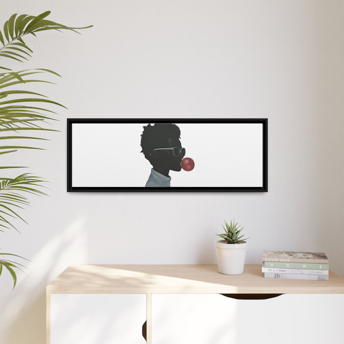 Matte Canvas, Framed (Multi-color)