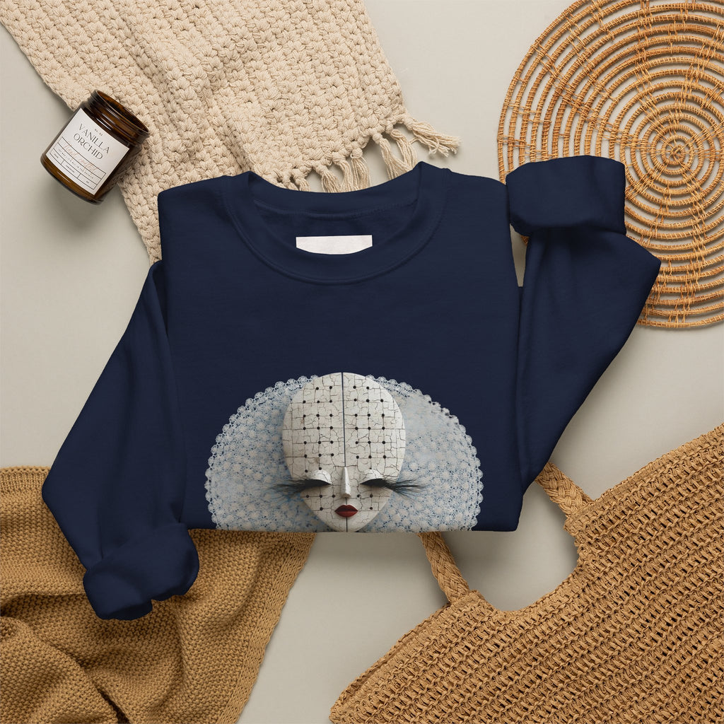 Afro Poodle Art Crewneck Sweatshirt