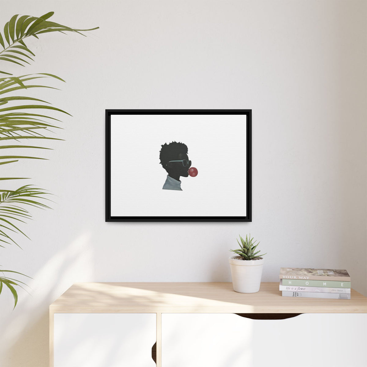 Matte Canvas, Framed (Multi-color)