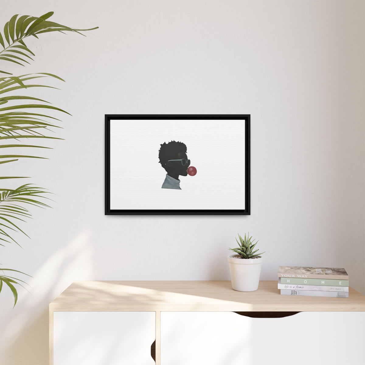 Matte Canvas, Framed (Multi-color)