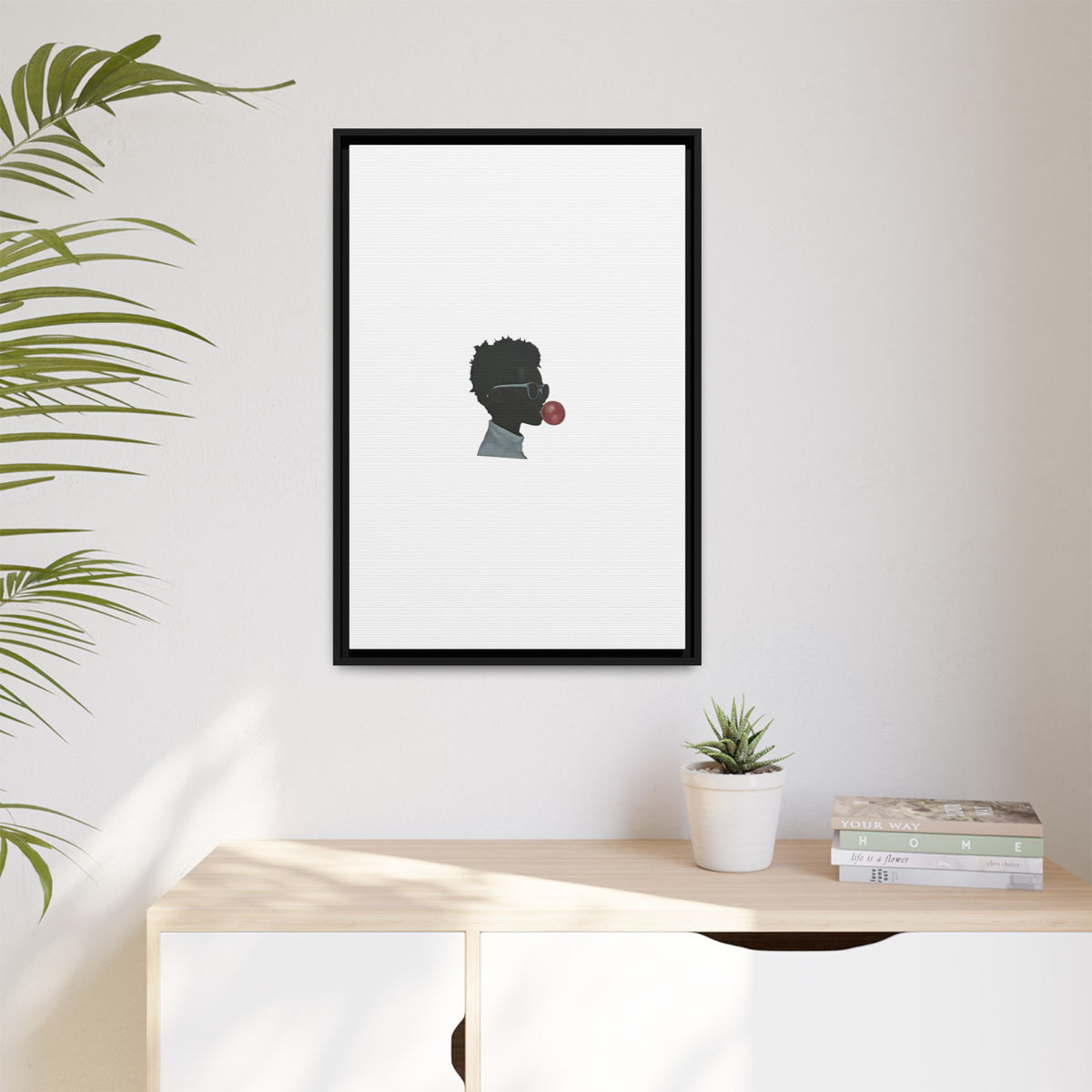 Matte Canvas, Framed (Multi-color)