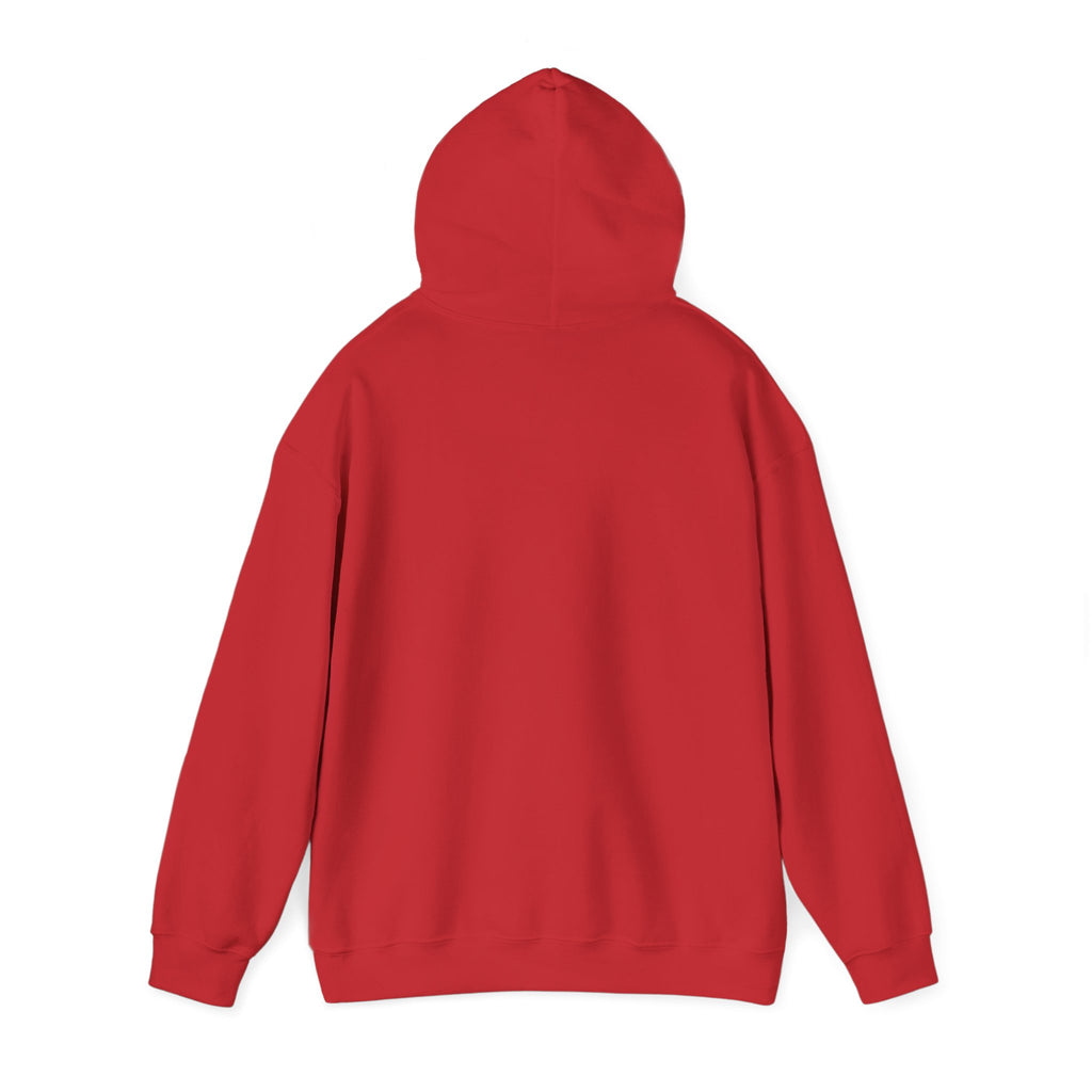 Minimalist Staircase Hoodie — Abstract Couple Illustration Pullover