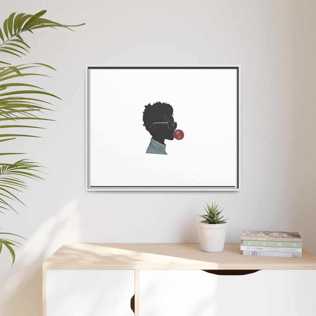 Matte Canvas, Framed (Multi-color)