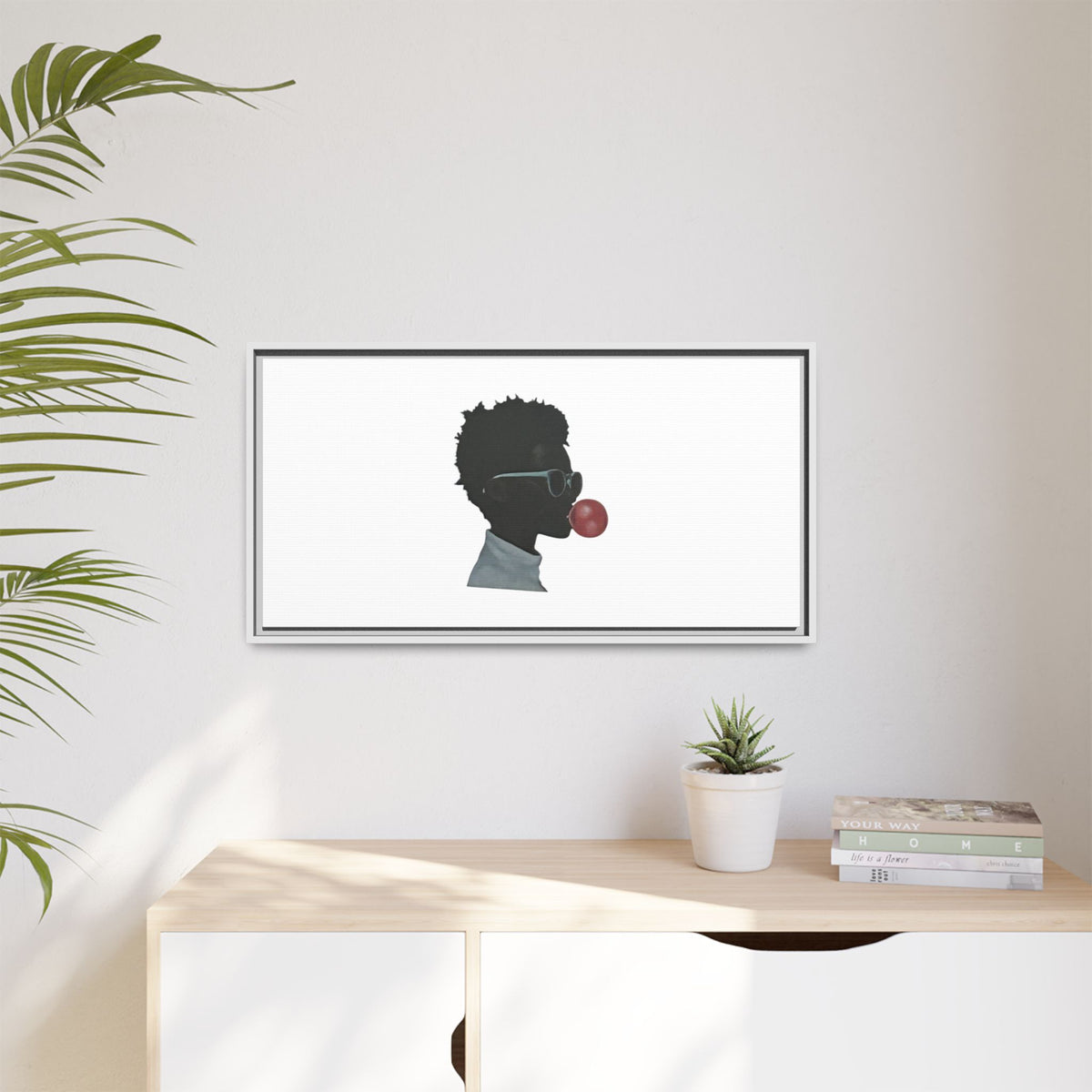 Matte Canvas, Framed (Multi-color)