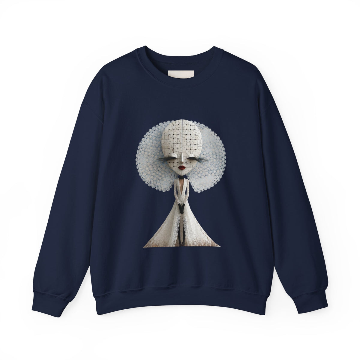 Afro Poodle Art Crewneck Sweatshirt