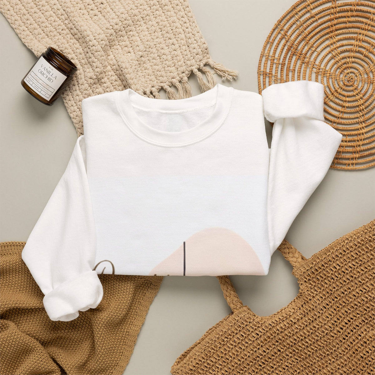 Pureté Floral Crewneck Sweatshirt