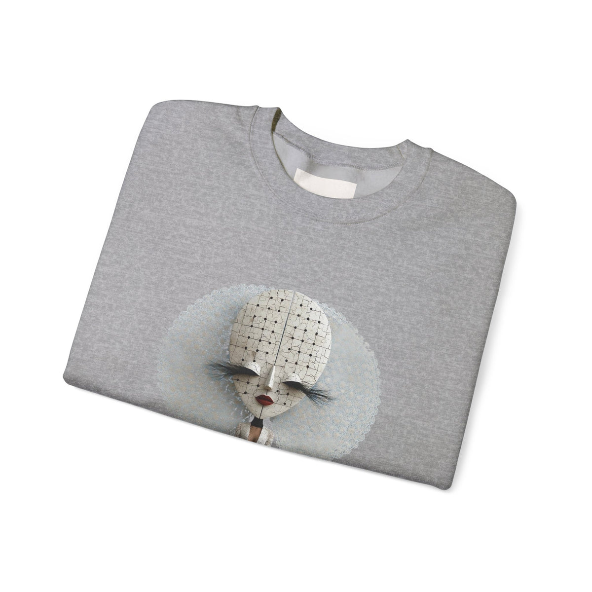 Afro Poodle Art Crewneck Sweatshirt