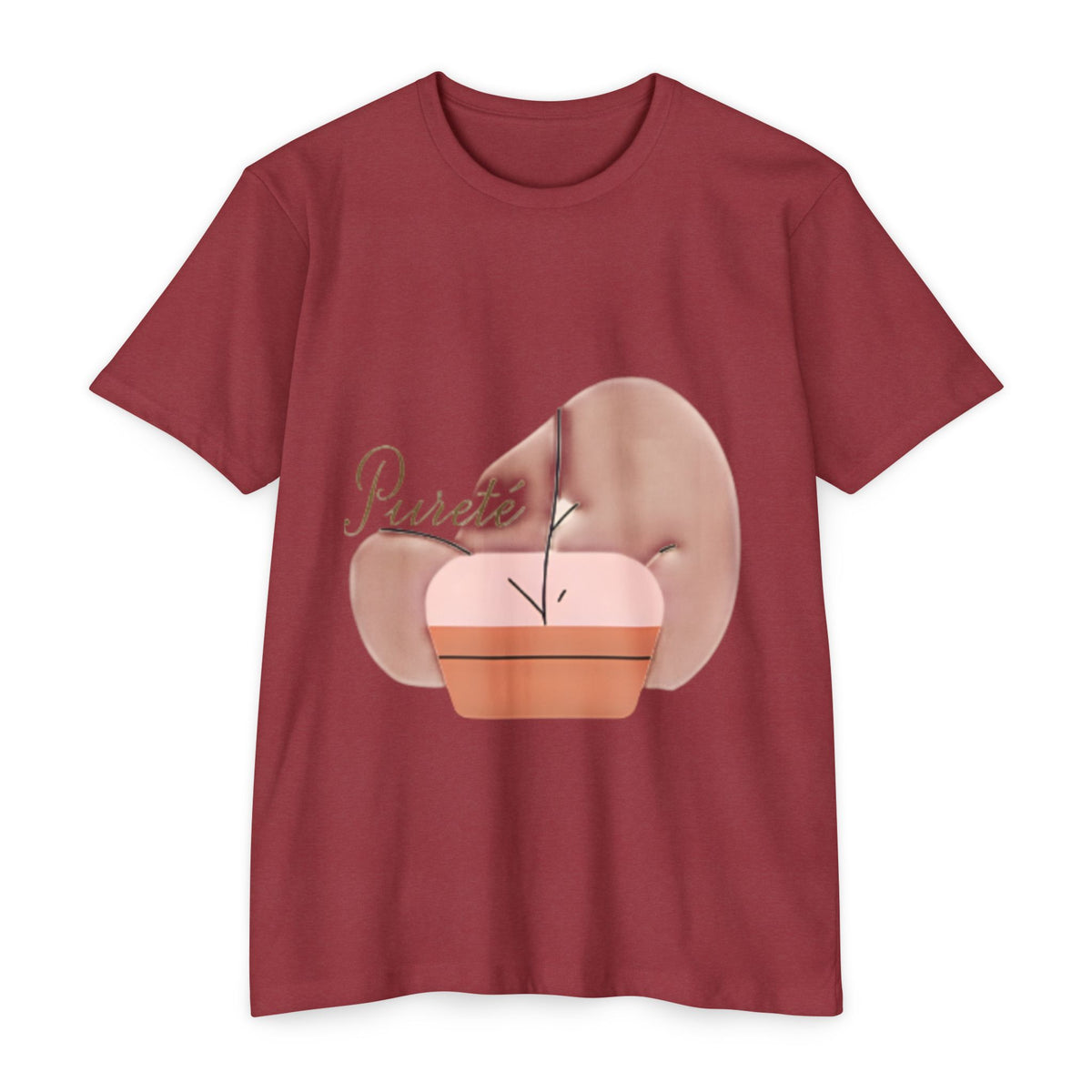 Unisex CVC Jersey T-shirt