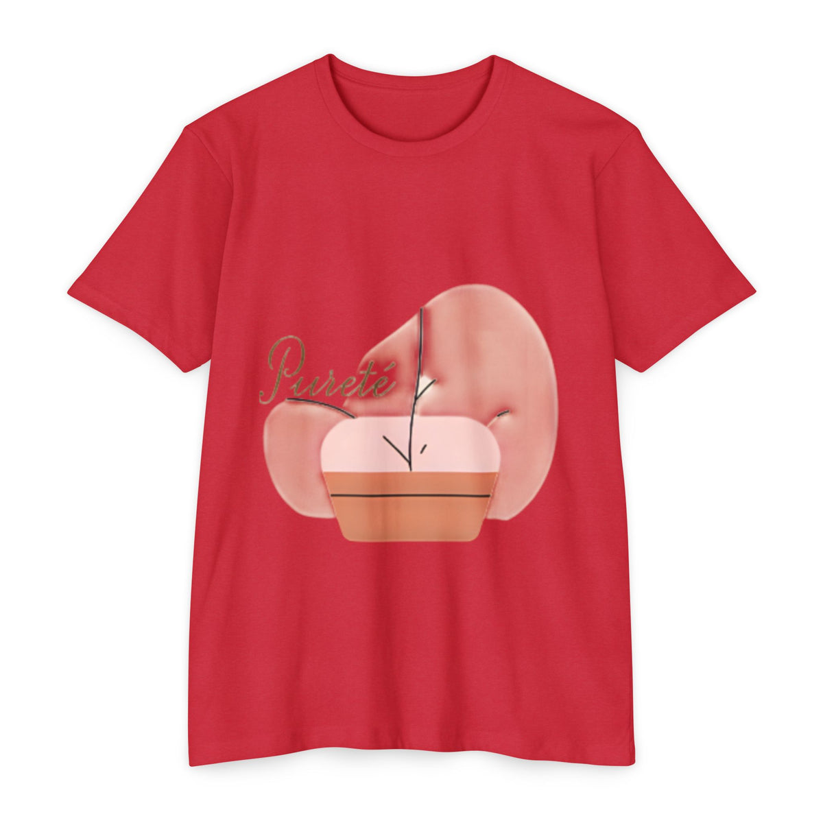 Unisex CVC Jersey T-shirt