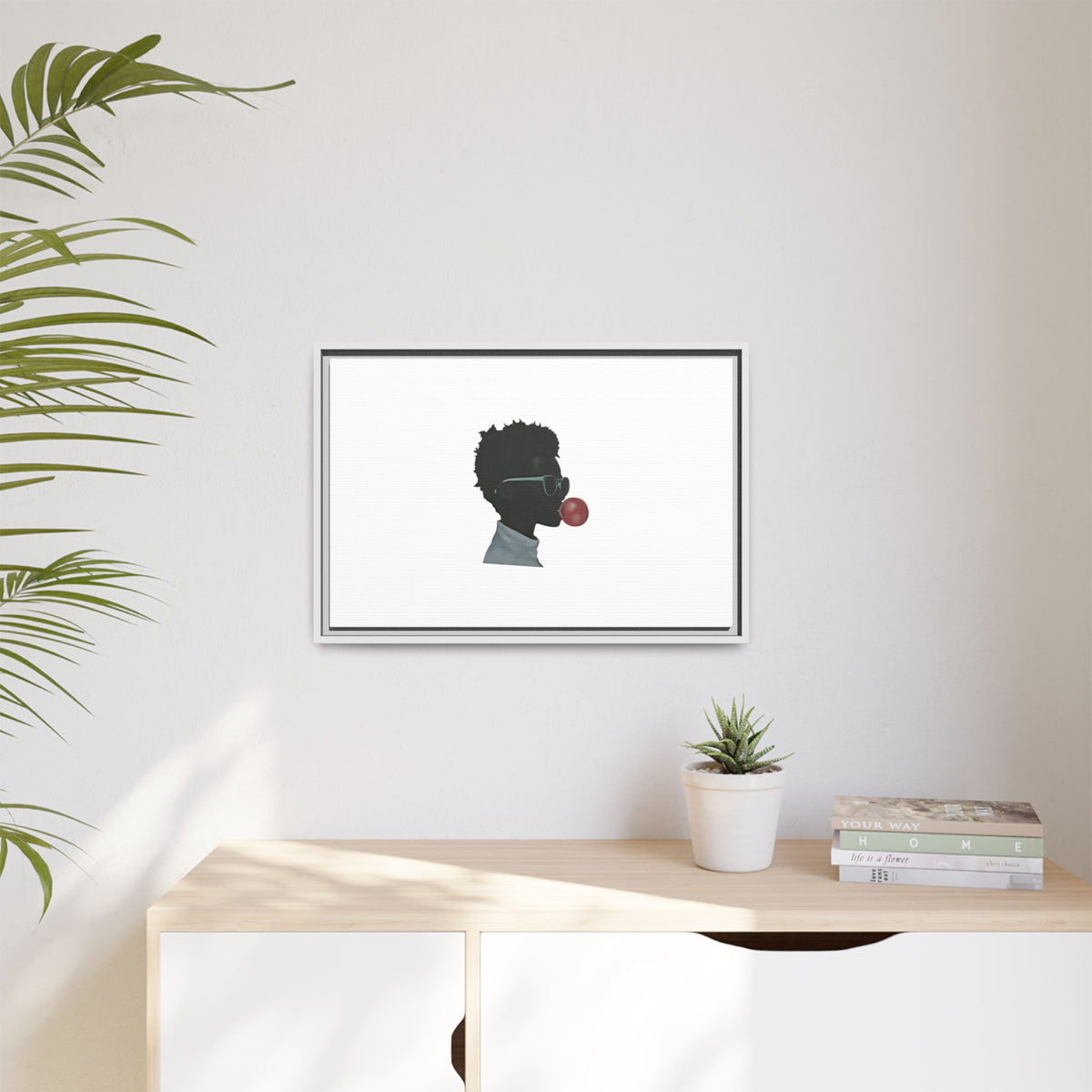 Matte Canvas, Framed (Multi-color)