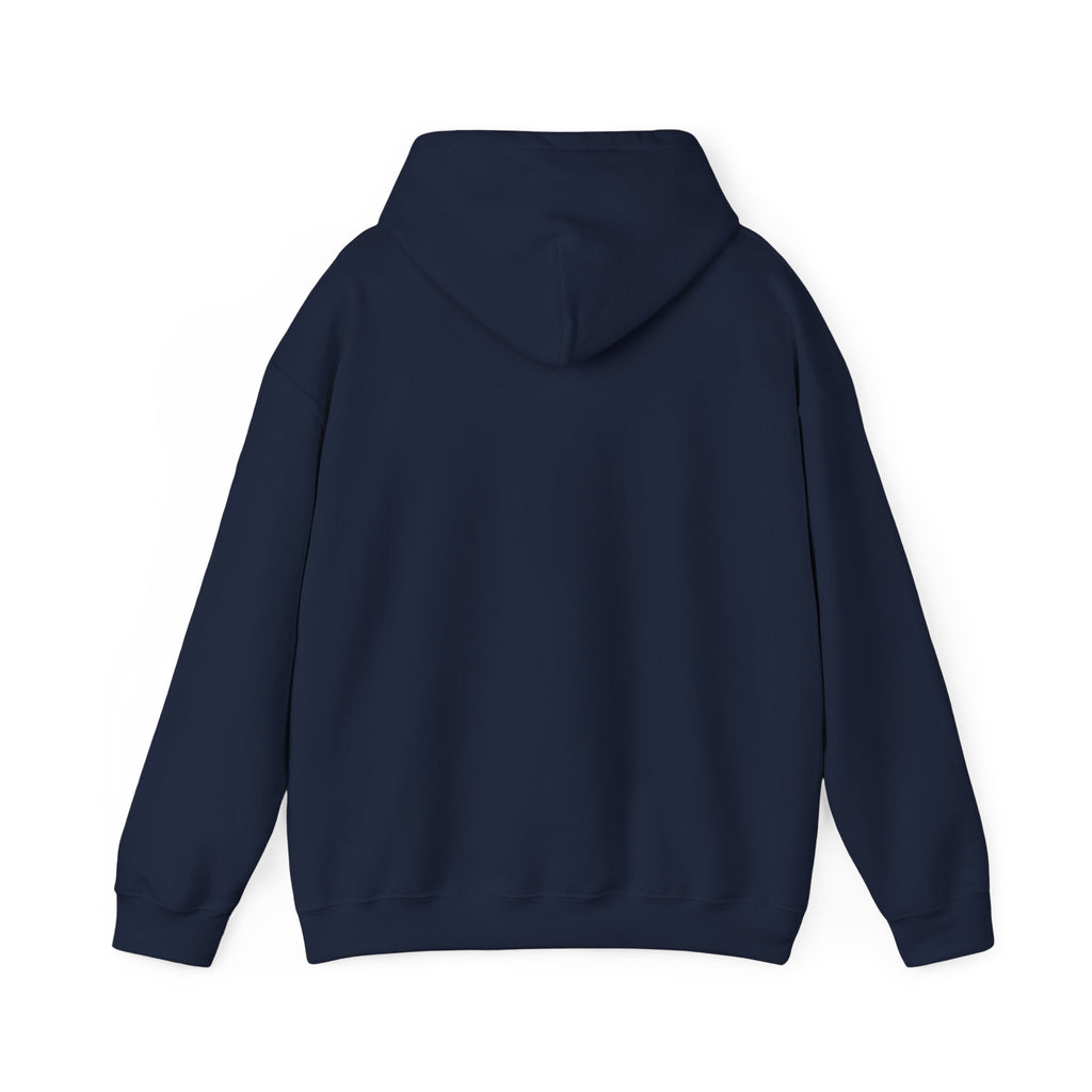 Minimalist Staircase Hoodie — Abstract Couple Illustration Pullover