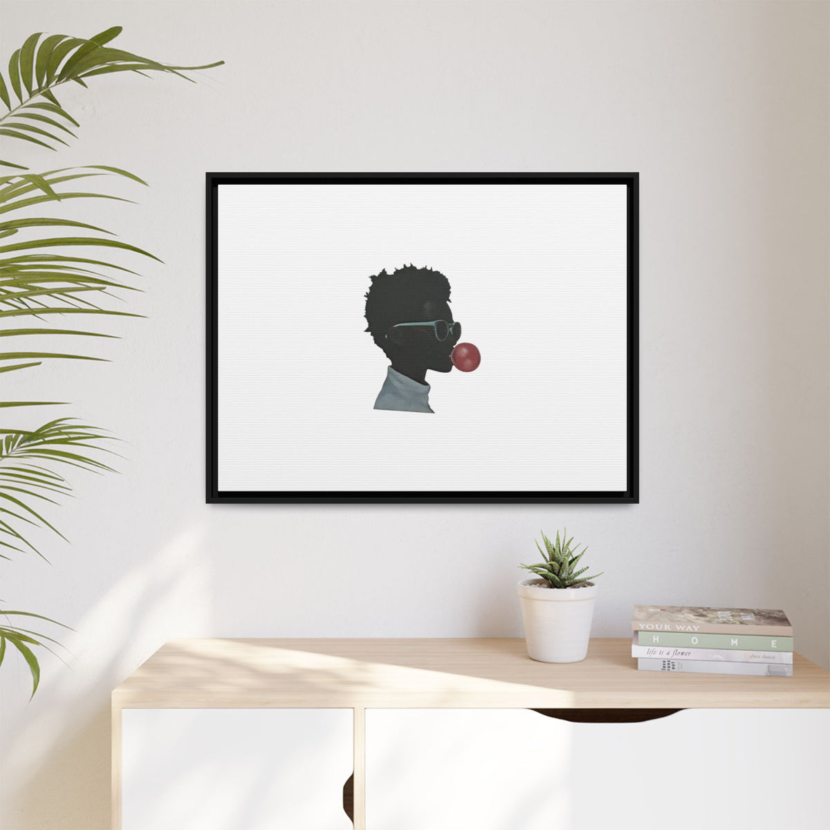 Matte Canvas, Framed (Multi-color)