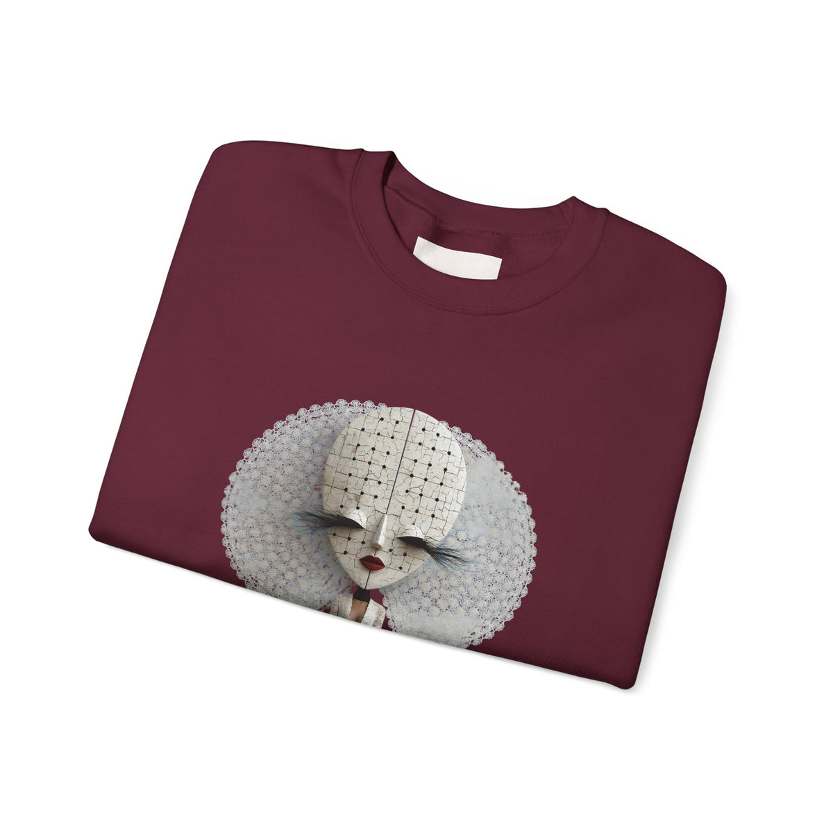 Afro Poodle Art Crewneck Sweatshirt
