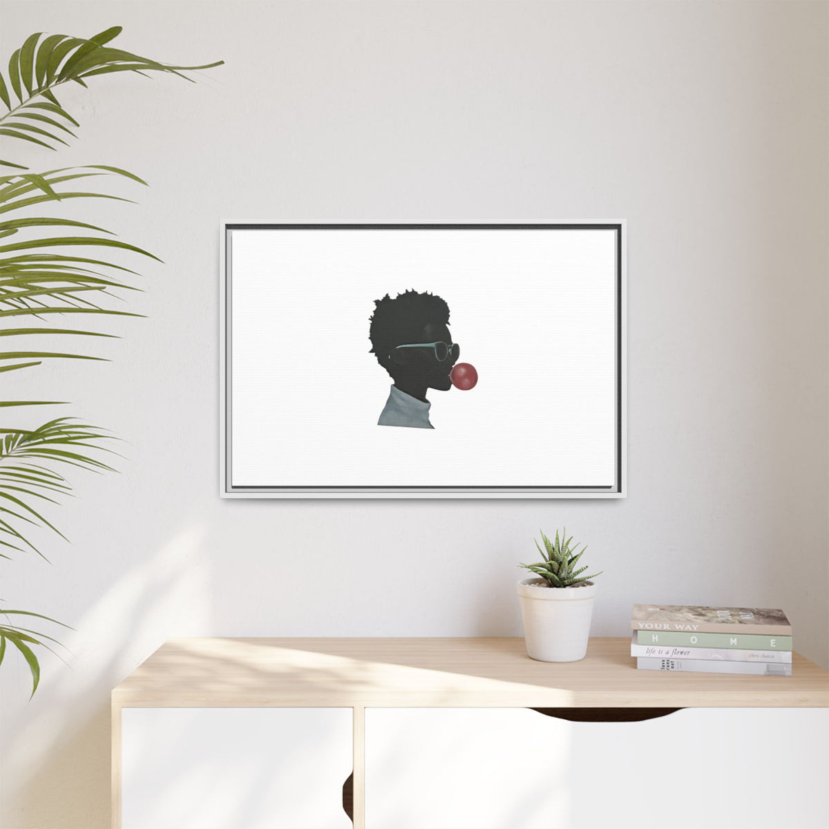 Matte Canvas, Framed (Multi-color)