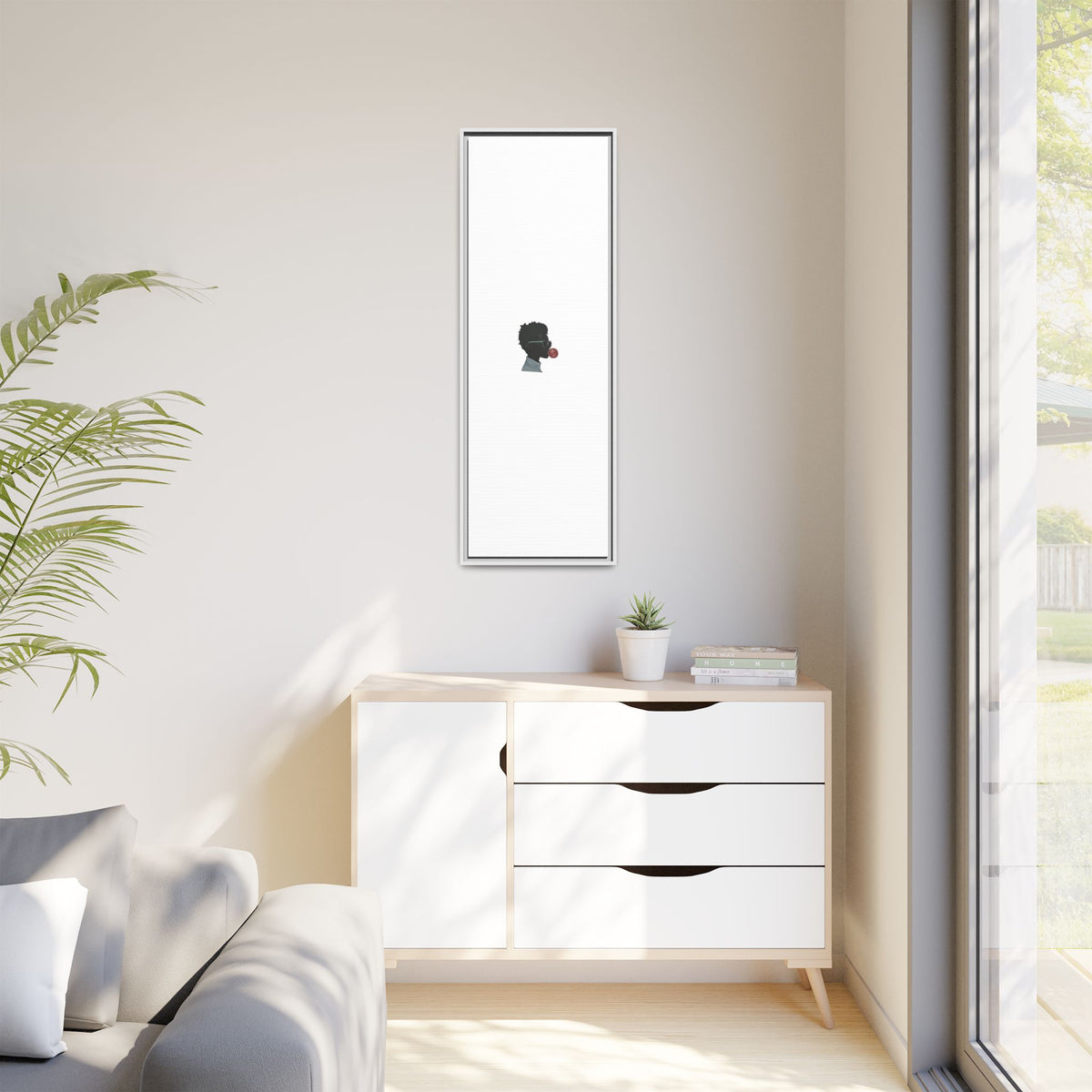 Matte Canvas, Framed (Multi-color)
