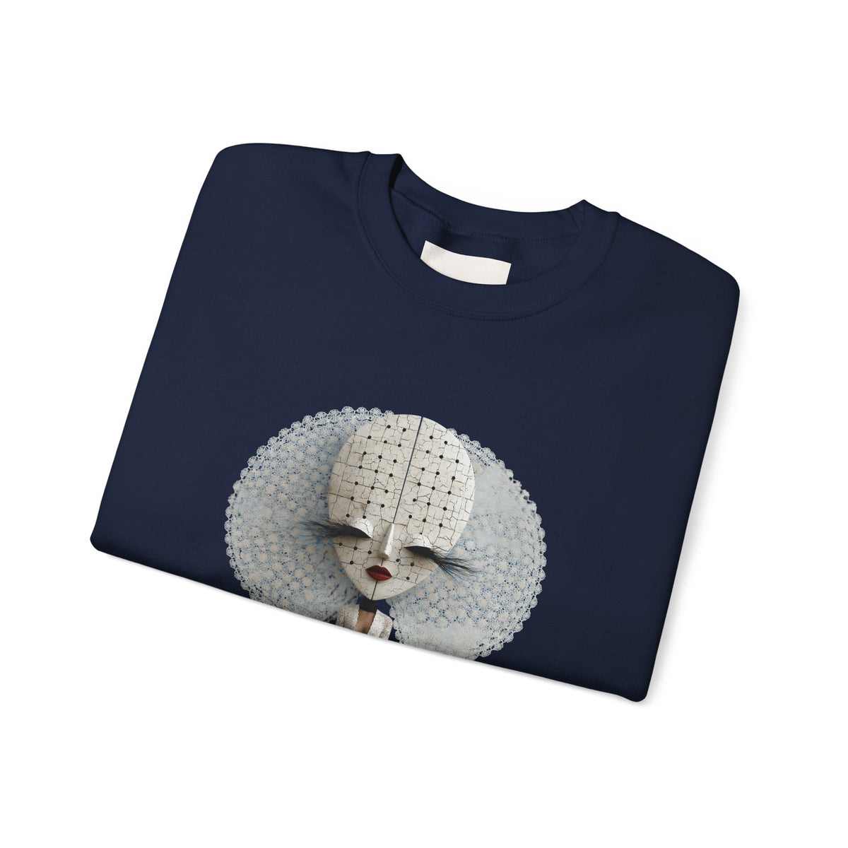 Afro Poodle Art Crewneck Sweatshirt