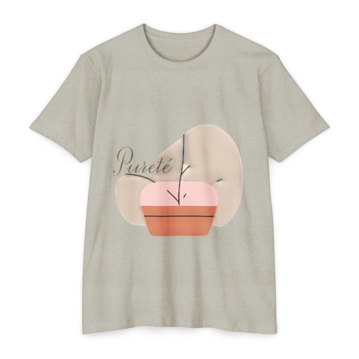 Unisex CVC Jersey T-shirt