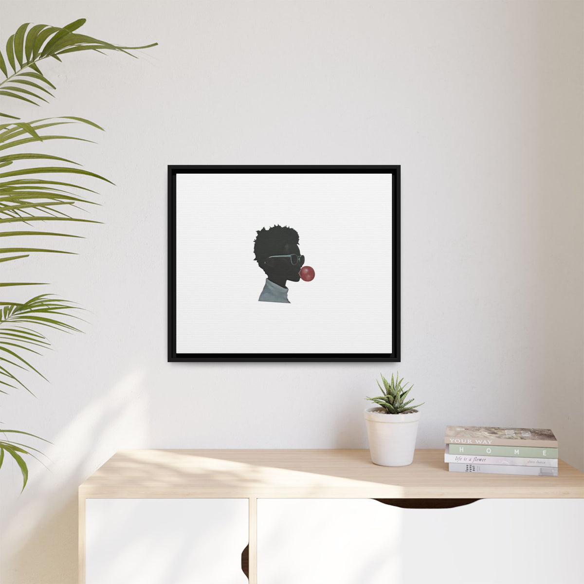 Matte Canvas, Framed (Multi-color)