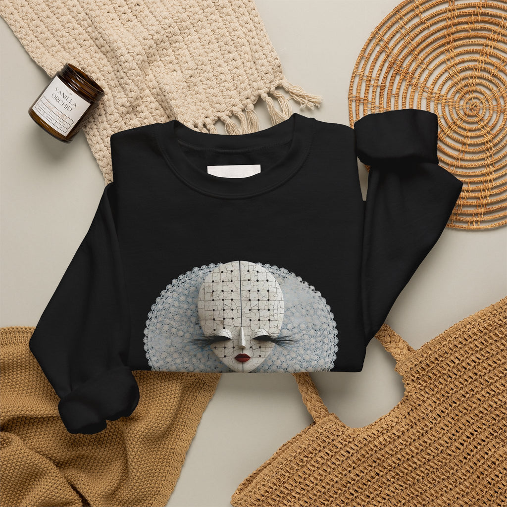 Afro Poodle Art Crewneck Sweatshirt
