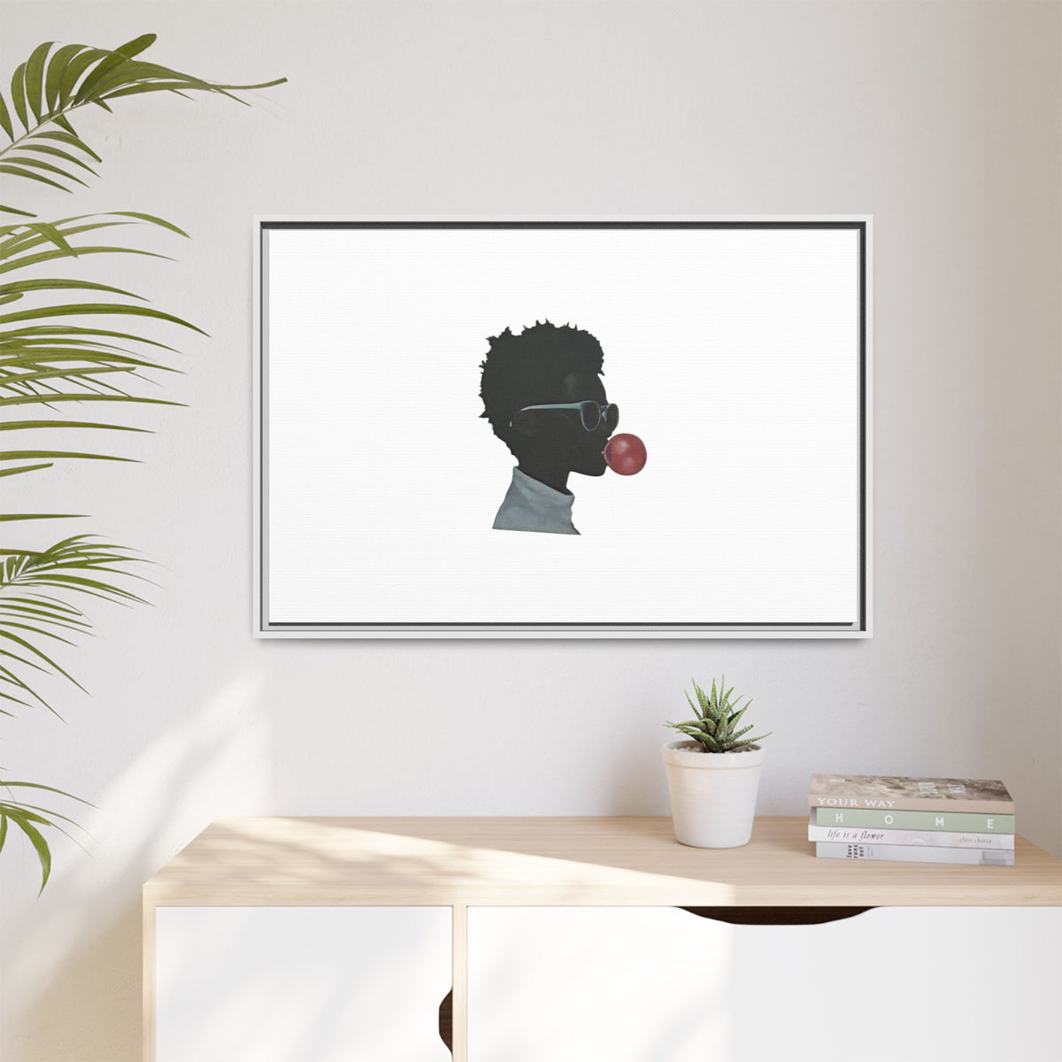 Matte Canvas, Framed (Multi-color)