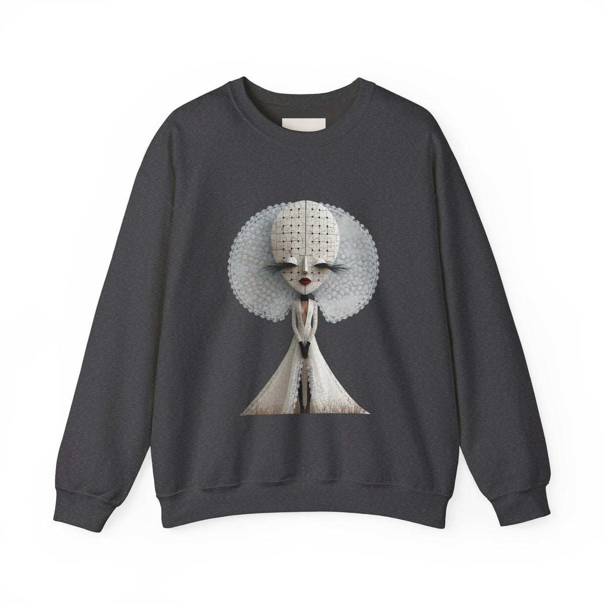 Afro Poodle Art Crewneck Sweatshirt