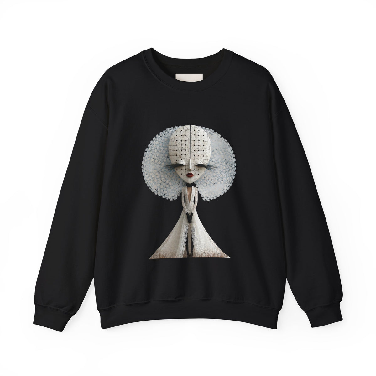Afro Poodle Art Crewneck Sweatshirt
