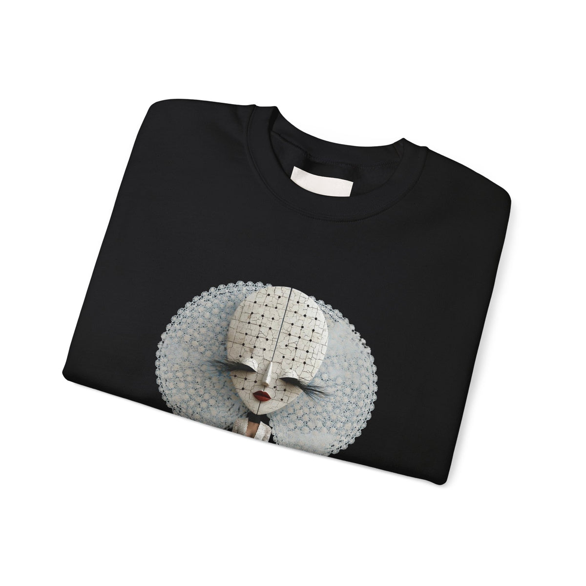 Afro Poodle Art Crewneck Sweatshirt