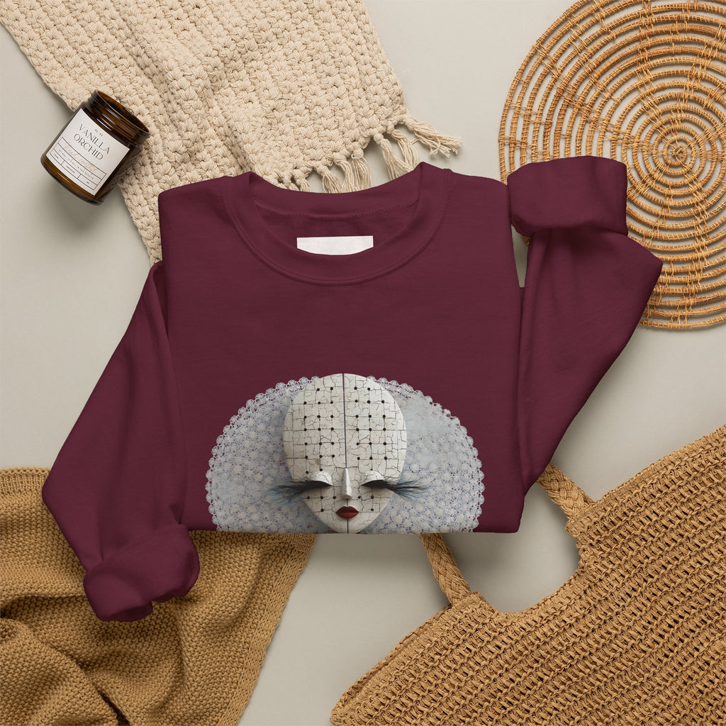 Afro Poodle Art Crewneck Sweatshirt