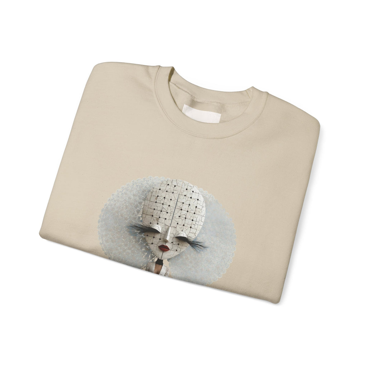 Afro Poodle Art Crewneck Sweatshirt