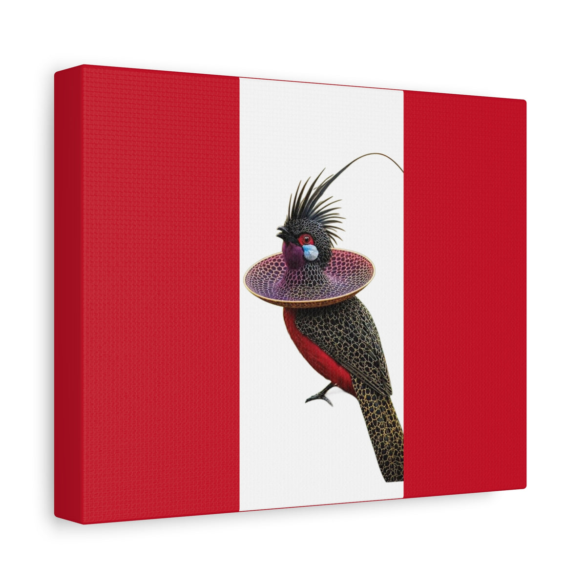 Regal Crested Pheasant Canvas