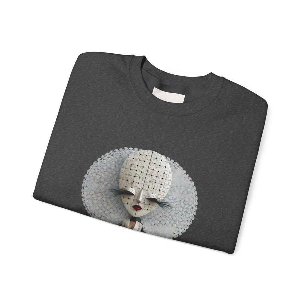 Afro Poodle Art Crewneck Sweatshirt