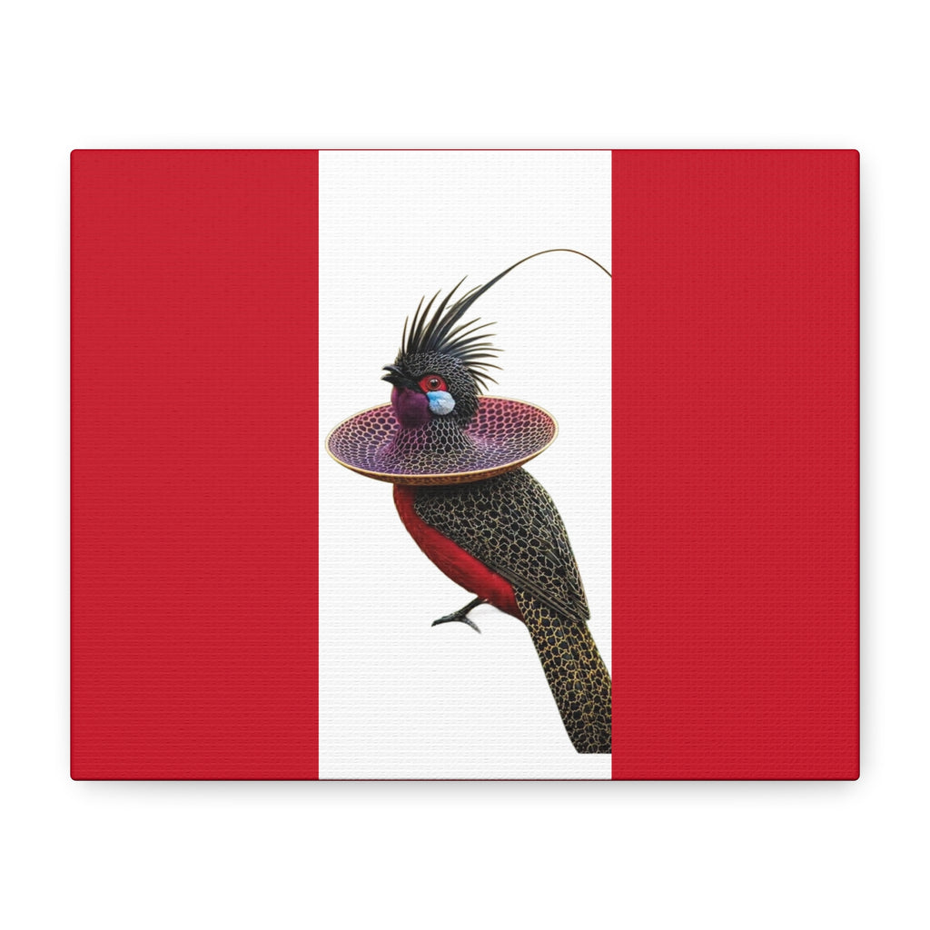 Regal Crested Pheasant Canvas
