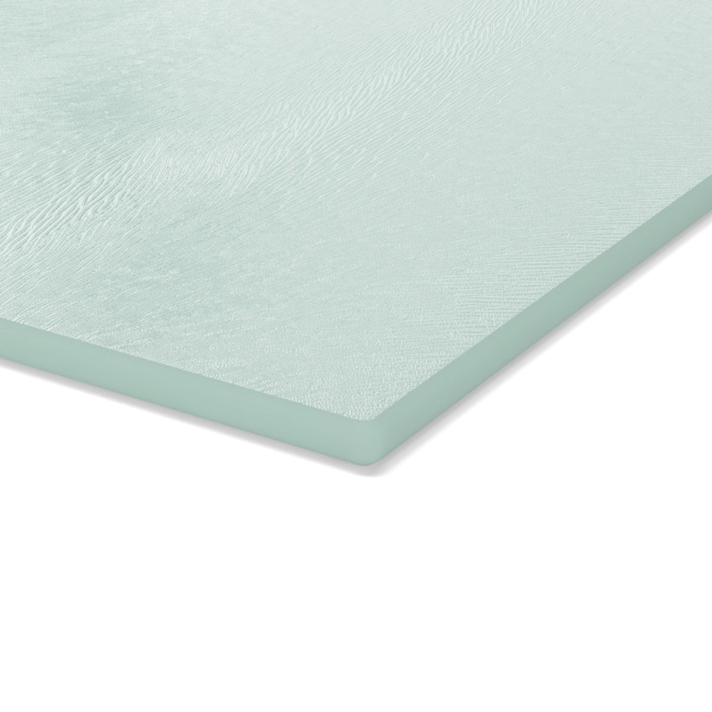 PURETE tempered glass cutting board with a textured surface for kitchen food preparation